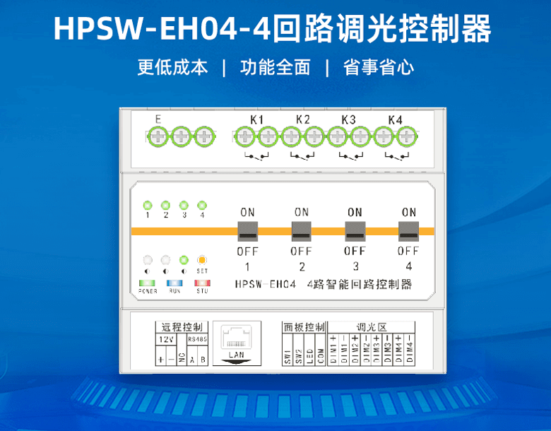 智能回路控制器-智慧照明神經中樞
